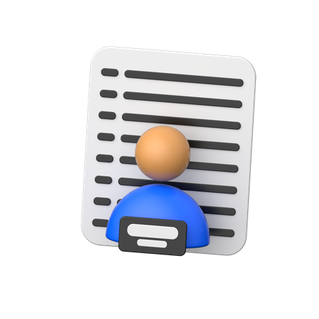 Suspect  3D Icon