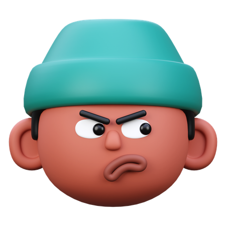 Suspeito  3D Icon