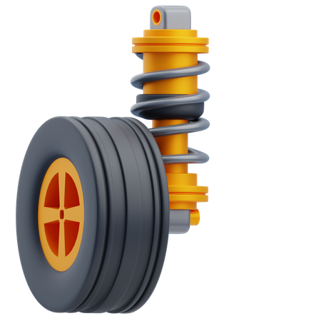 Suspensão do carro  3D Icon