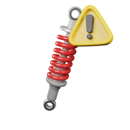 Suspension Warning  3D Icon