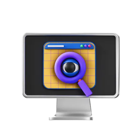 Suspicious  3D Icon