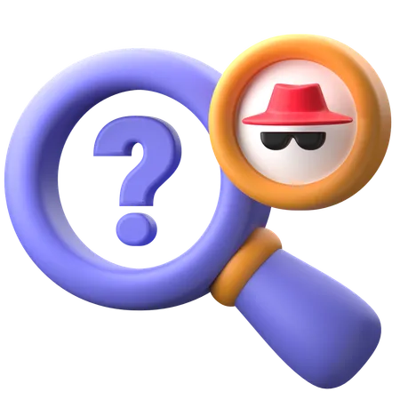 Suspicious Activity  3D Icon