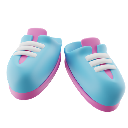 Süße Babyschuhe  3D Icon