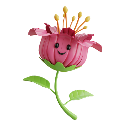 Süße Blume  3D Icon