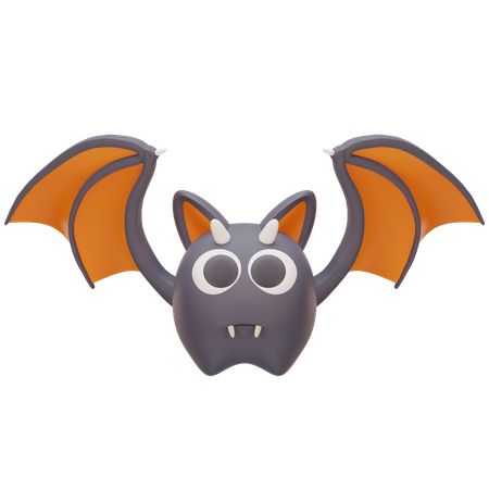 Süße Fledermaus  3D Icon