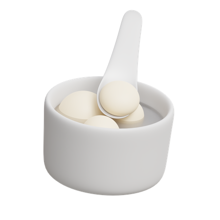 Süße Knödel  3D Icon