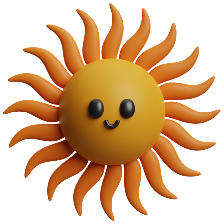 Süße Sonne  3D Icon