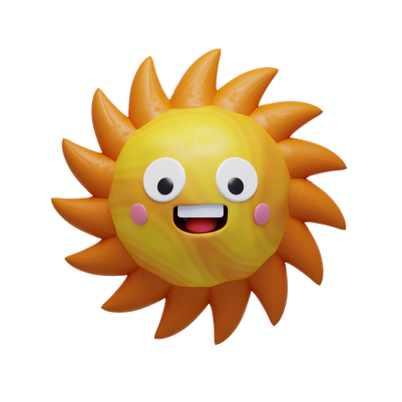 Süße Sonne  3D Icon