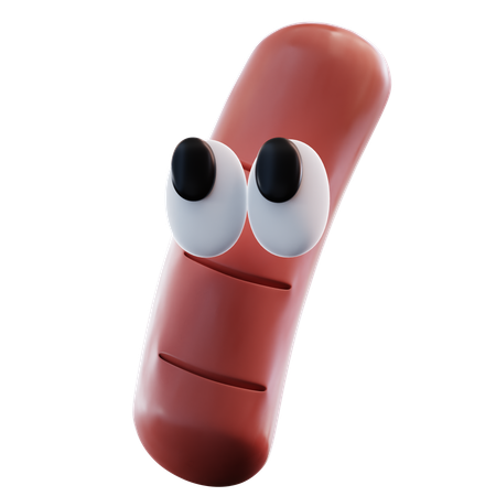 Süße Wurst  3D Icon