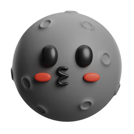 Süßer Mond  3D Icon