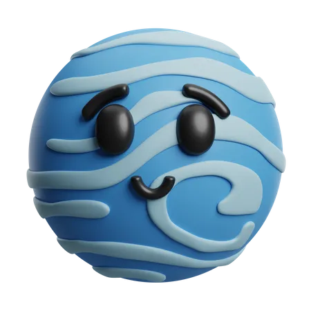 Süßer Neptun  3D Icon