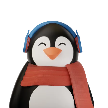 Süßer Pinguin  3D Icon