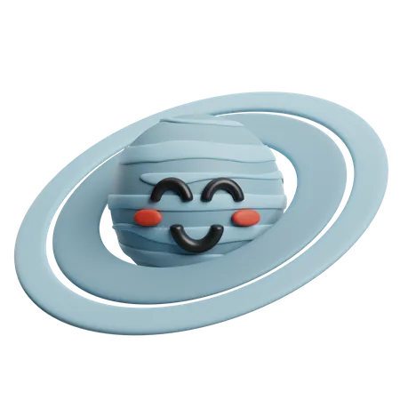 Süßer Saturn  3D Icon