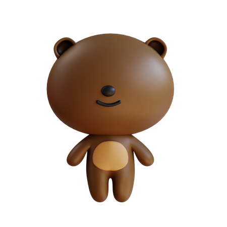 Süßer Teddy  3D Icon