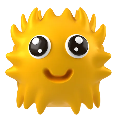 Süßes Emoji  3D Icon