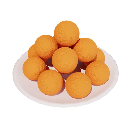 Süßkartoffelball  3D Icon