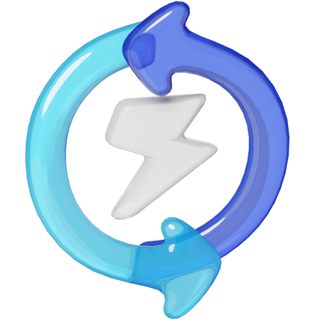 Sustainable  3D Icon