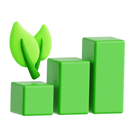 Sustainable Development  3D Icon