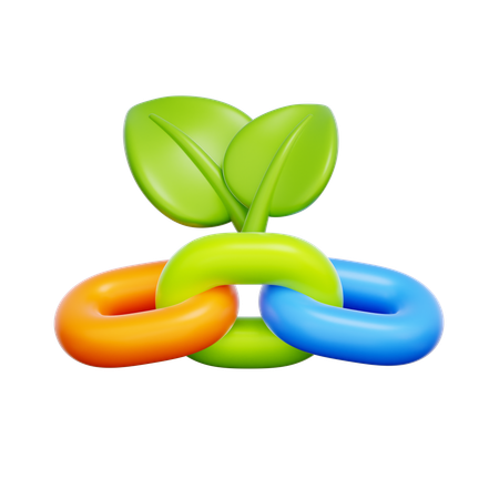 Sustainable Supply Chain  3D Icon