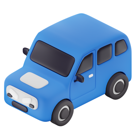 Suv  3D Icon