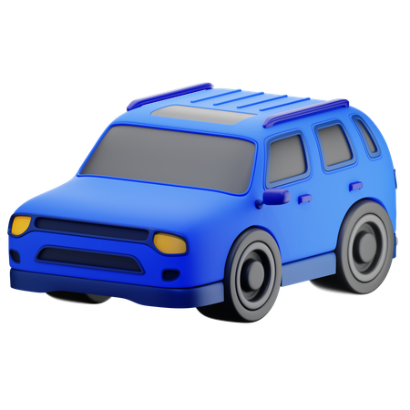 Suv Car  3D Icon