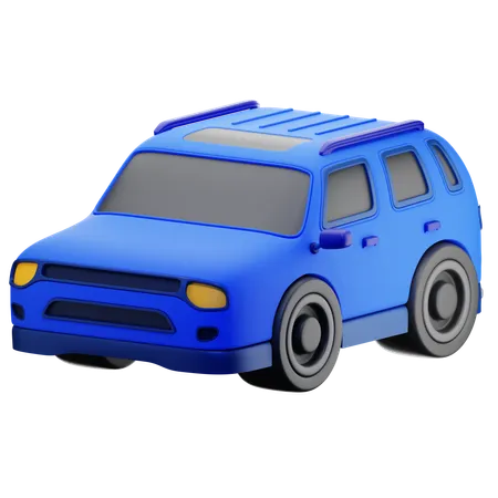 Suv Car  3D Icon