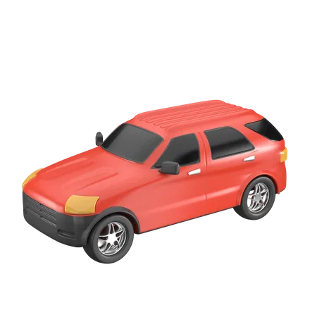 Suv Car  3D Icon