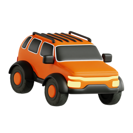 Voiture tout terrain  3D Icon