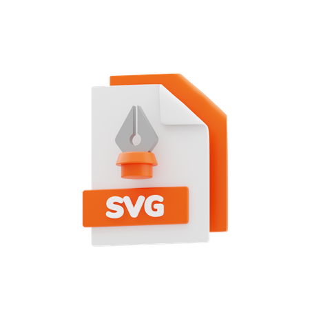 SVG File  3D Icon