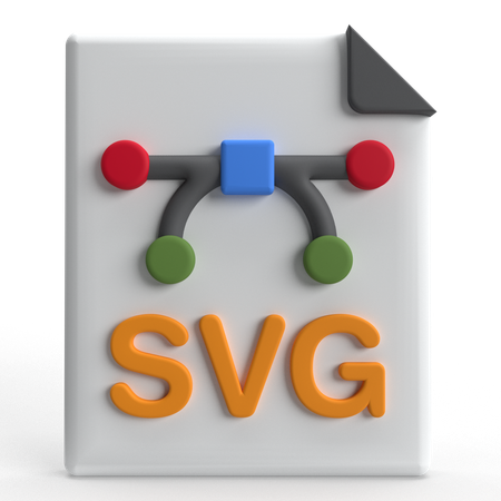 SVG File  3D Icon
