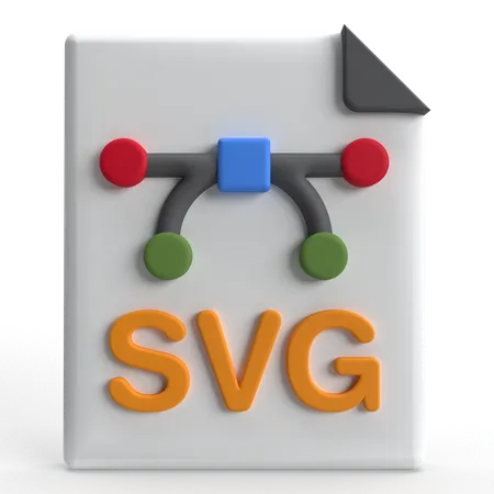 SVG File  3D Icon