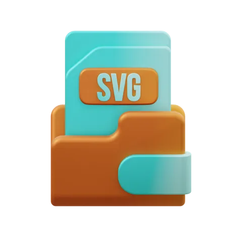 SVG File  3D Icon