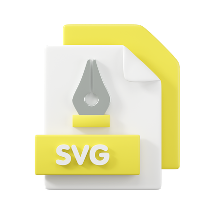 SVG File  3D Icon