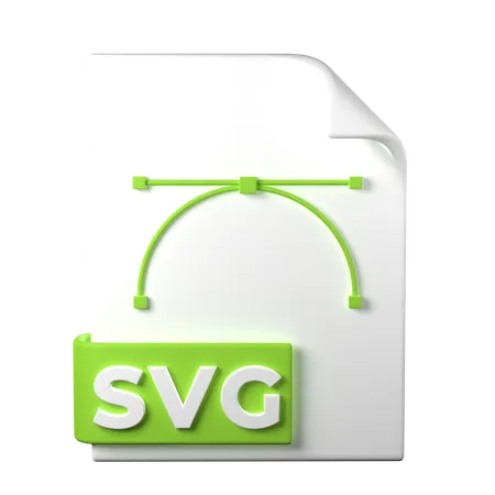 SVG File Type 3 D Rendering On Transparent Background Ui UX Icon Design Web And App Trend 3D Icon