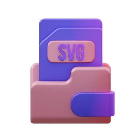 SVG File  3D Icon