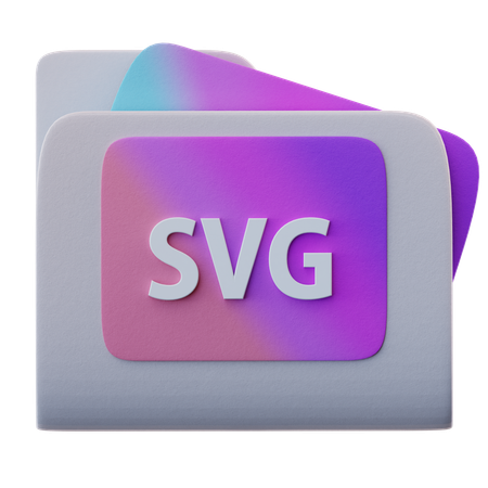 SVG-Ordner  3D Icon