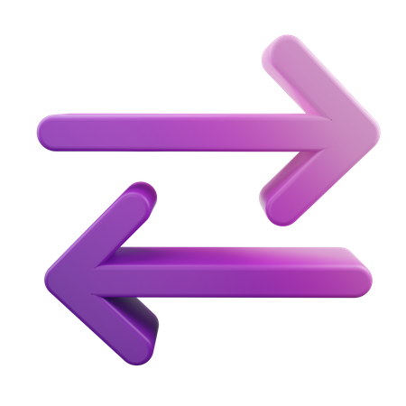 Swap Arrow  3D Icon