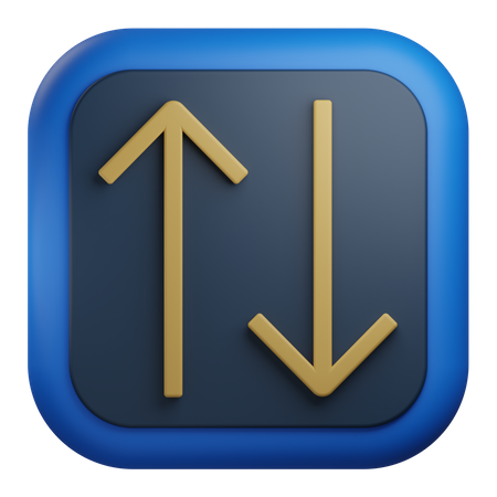 Swap Arrow Arrow  3D Icon