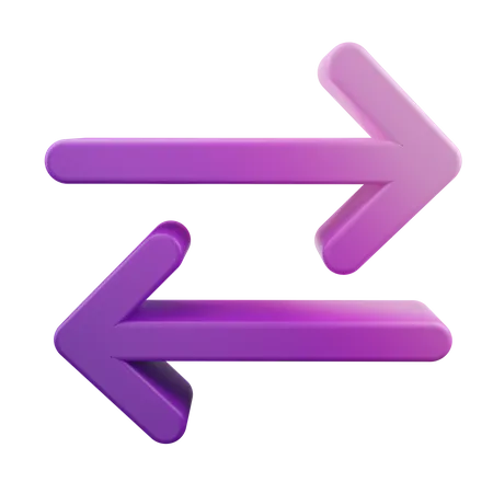 Swap Arrow  3D Icon