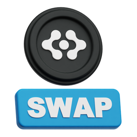 Swap Artificial Super Intelligence Alliance Token  3D Icon