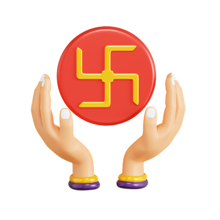 Swastika  3D Icon