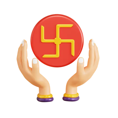 Swastika  3D Icon