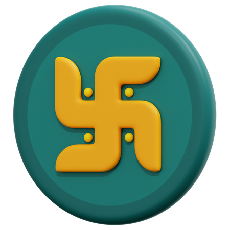 Swastika  3D Icon