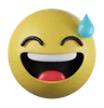 Sweat Smile Emoji