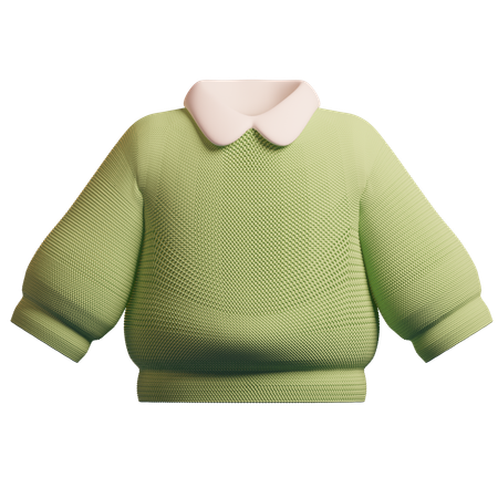 Sweater  3D Icon