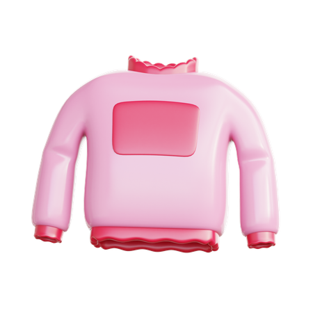 Sweater  3D Icon