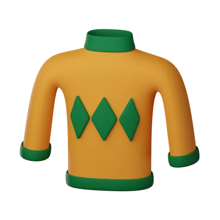 Sweater  3D Icon