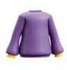 Sweaters 3D Icon