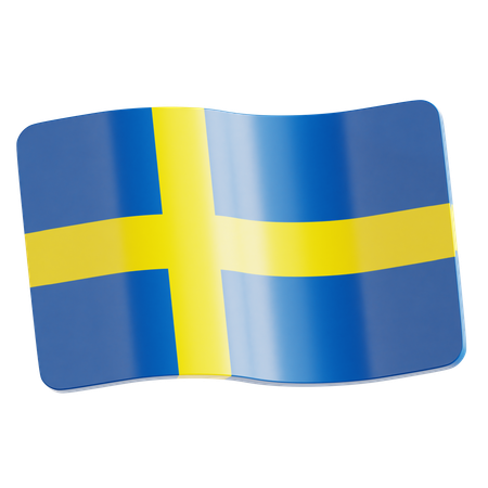 Sweden  3D Icon