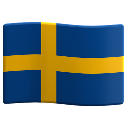 Sweden  3D Icon